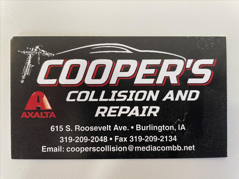 Cooper's Collision and Repair Burlington, IA
